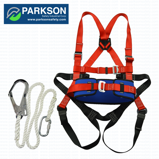 Full body safety harness for roofing - Parkson Safety Industrial Corp.